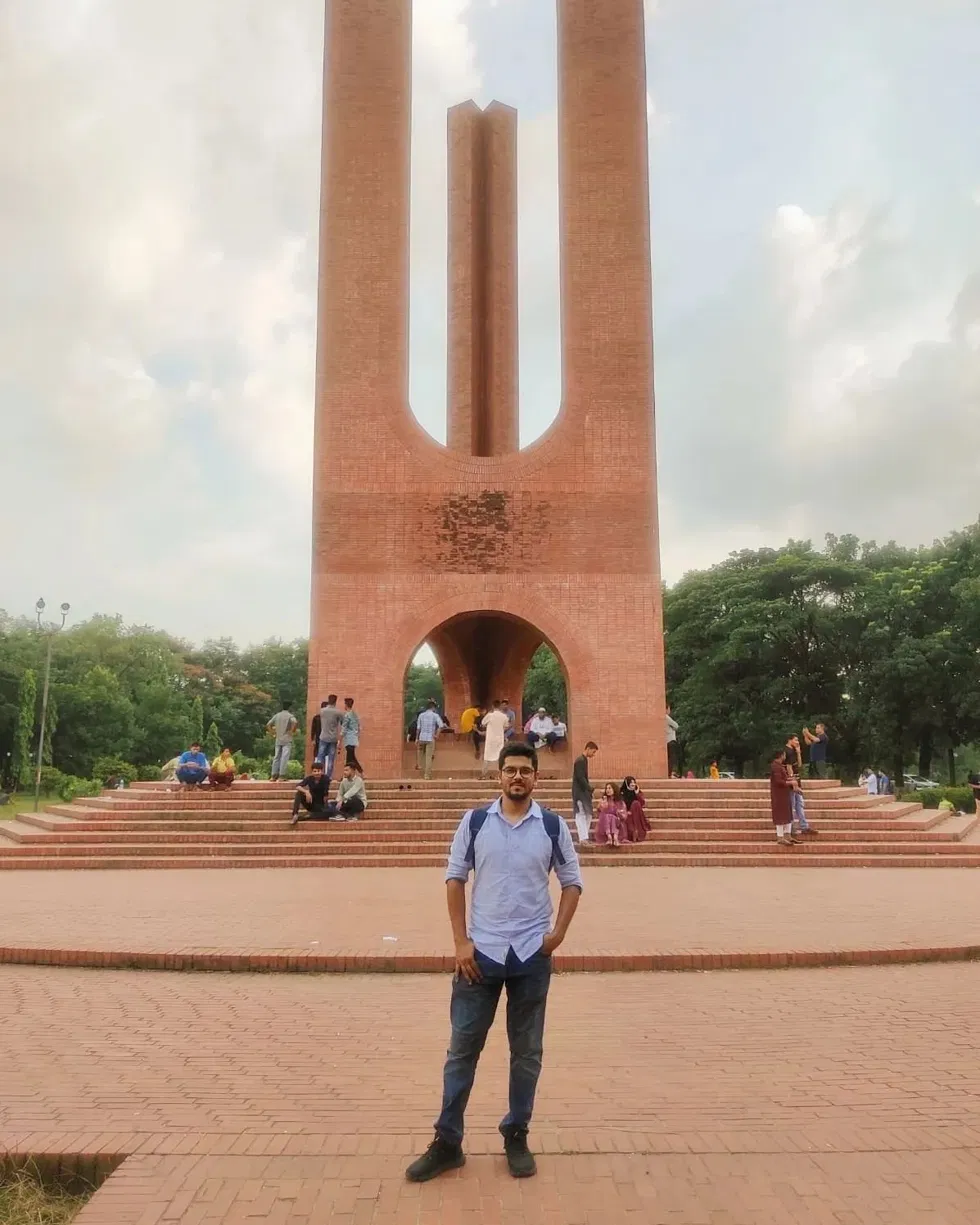 Campus monument