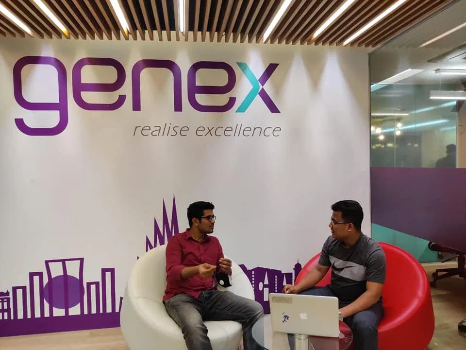 Meeting at Genex