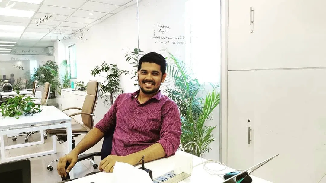 Office smiling