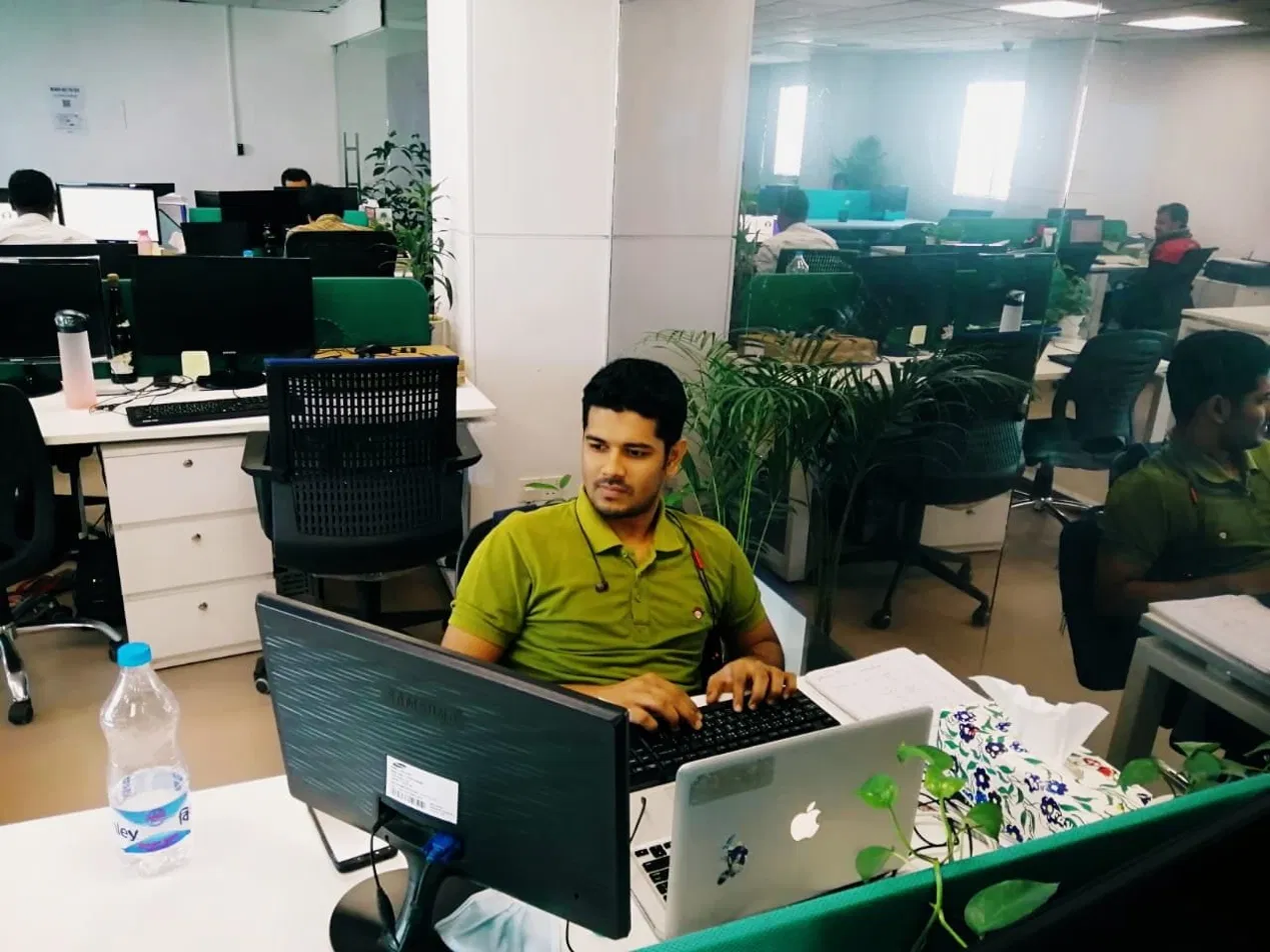 Coding at the desk